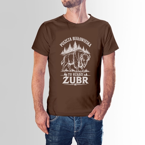 koszulka Żubr Brązowa