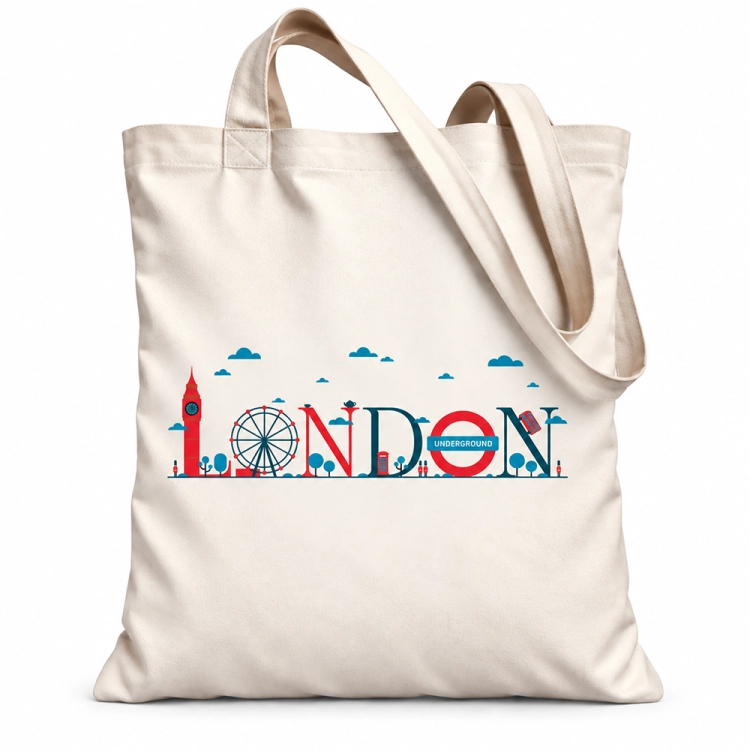 Torba-Bawelniana-Shopper-Londyn-Napis