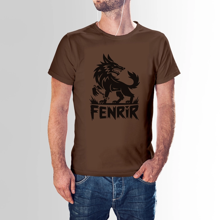 Wzór Fenrir Brązowa