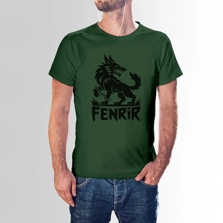 Wzór Fenrir Green Bottle