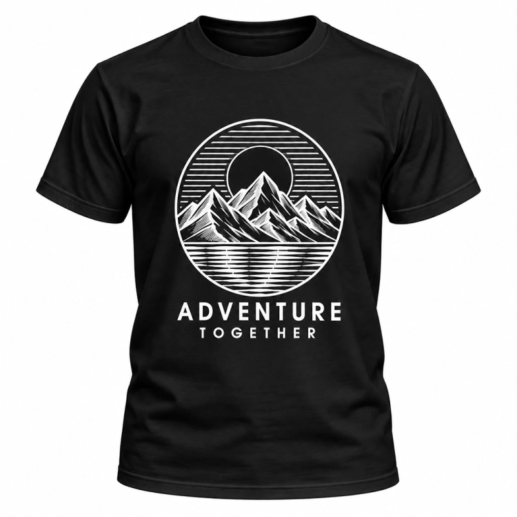 Koszulka Podróżnicza Adventure Together