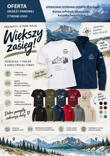 Oferta odzieży firmowej