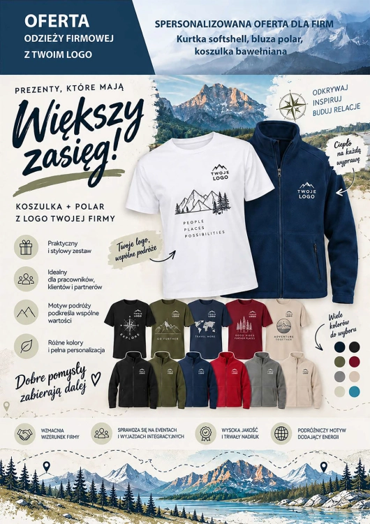 Oferta odzieży firmowej