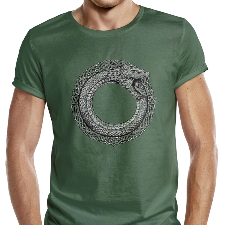 Koszulka-Jormungandr-Zielona