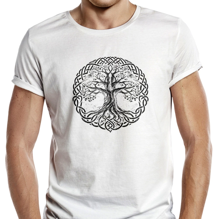 Koszulka-Yggdrasil-Biała