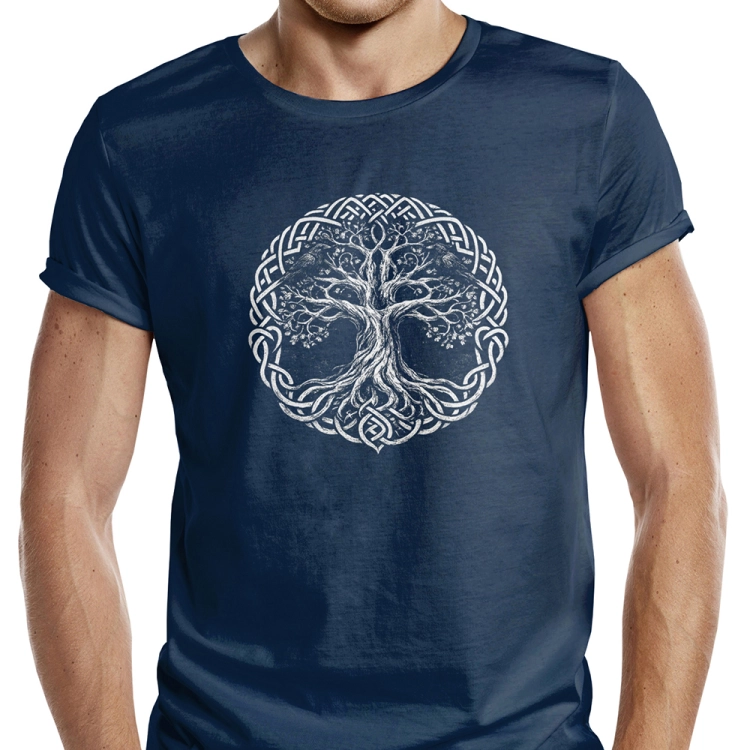 Koszulka-Yggdrasil-Navy