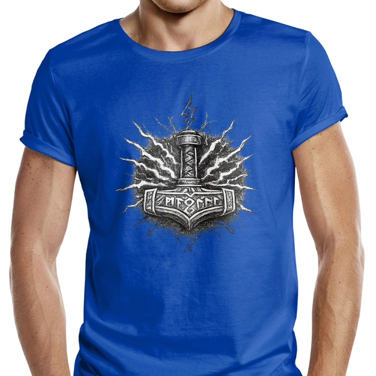Koszulka-Mjolnir-Royal-Blue