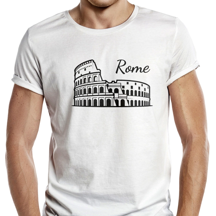 Koszulka-Rome-Biała