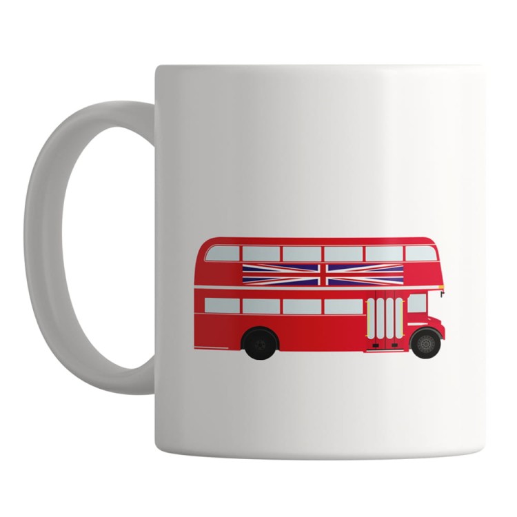 Kubek-Ceramiczny-Biały-Londyn-Autobus-Lewy
