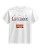 Koszulka-Biala-T-Shirt-City-Break-Londyn-Napis-Panorama-Pomaranczowa