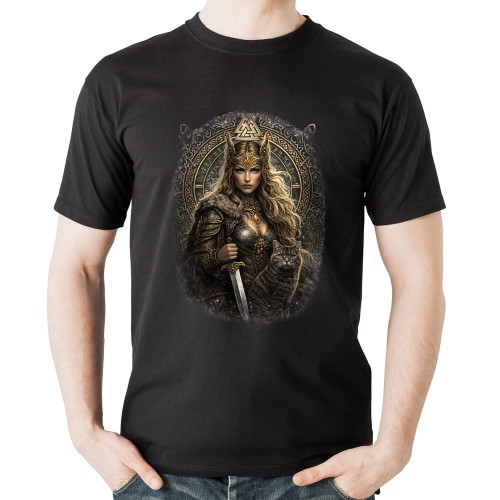 Koszulka-Czarna-T-Shirt-Freya