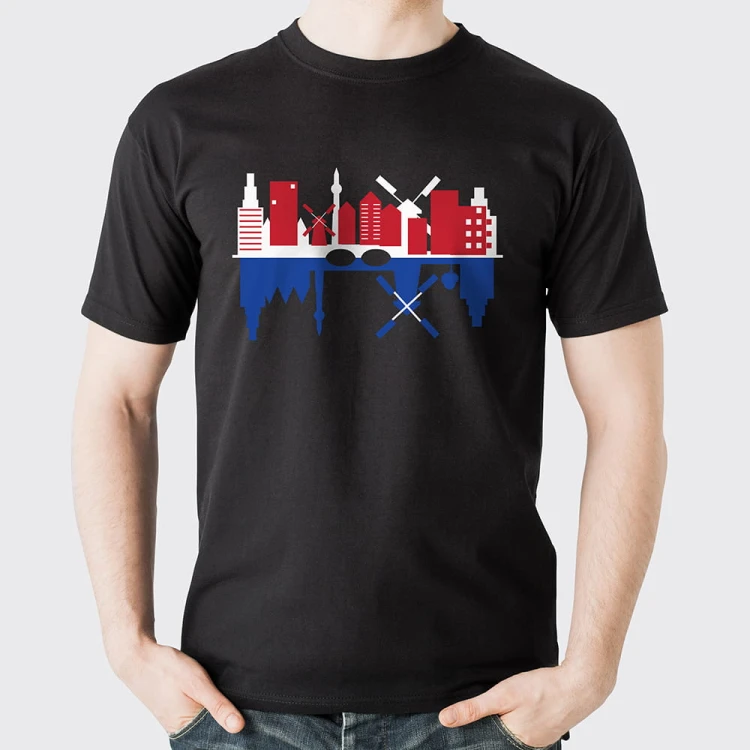 Koszulka-Czarna-City-Break-Amsterdam