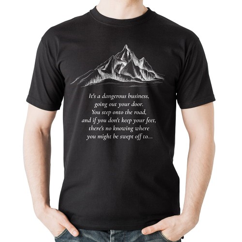 Koszulka-Czarna-T-Shirt-Podróże-Góry