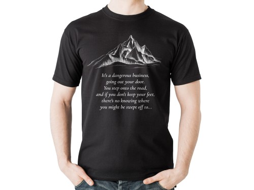 Koszulka-Czarna-T-Shirt-Podróże-Góry