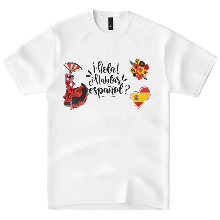 Koszulka-Biala-T-Shirt-Hola-2