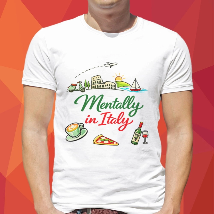 Koszulka-Biala-T-Shirt-Podróże-Mentally