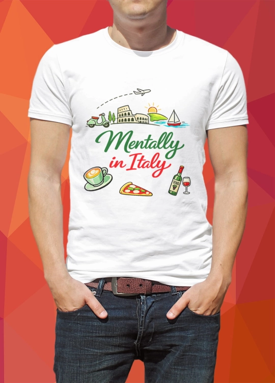 Koszulka-Biala-T-Shirt-Podróże-Mentally