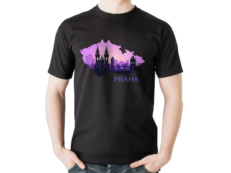Koszulka-Praga-Urban-Glow