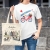 Kobieta-Koszulka-Biala-T-Shirt-City-Break-Amsterdam