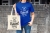 Kobieta-Koszulka-Royal-Blue-Travel
